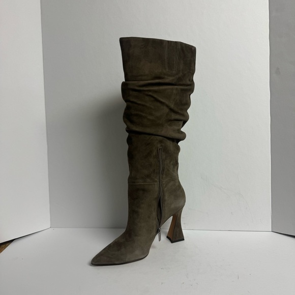 Vince Camuto Womens Alinkay Knee High Boot Sable Suede Size 8.5 M - Picture 2 of 6